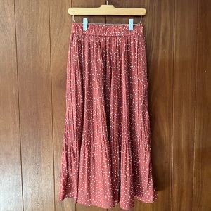 flowy Autumn midi skirt